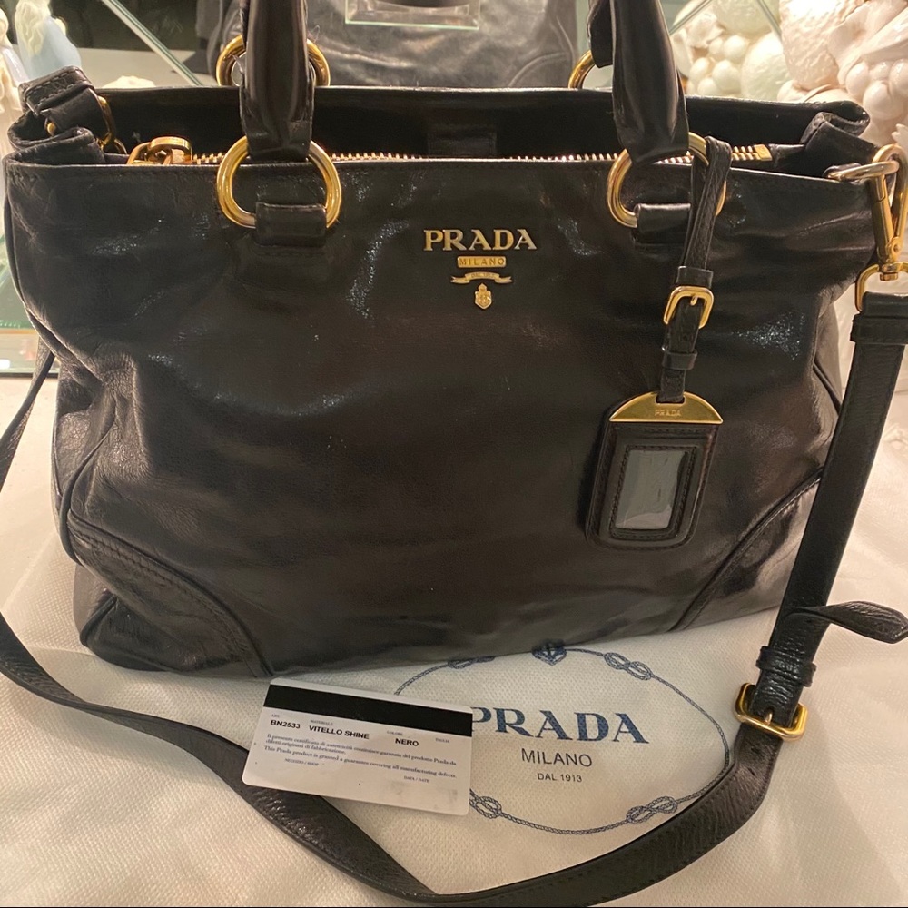 Prada Leather Tote